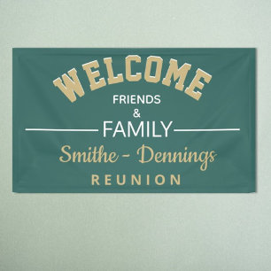Welcome! Custome Family reunion banner