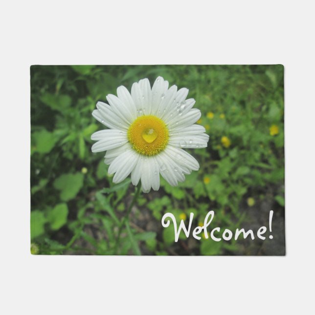 Welcome Daisy Doormat (Front)