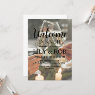welcome dinner invitation