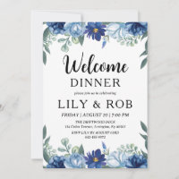 welcome dinner invitation