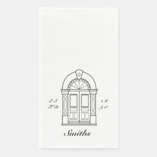 Welcome Door Napkin