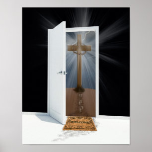 Welcome Door Poster