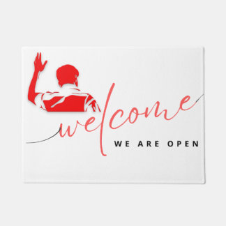 Welcome doormat is a classic