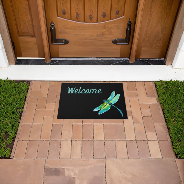 Welcome dragonfly doormat (Outdoor)