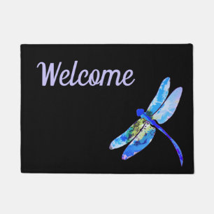 Welcome dragonfly doormat