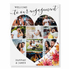 Welcome Engagement Script Heart Shape 9 Photo