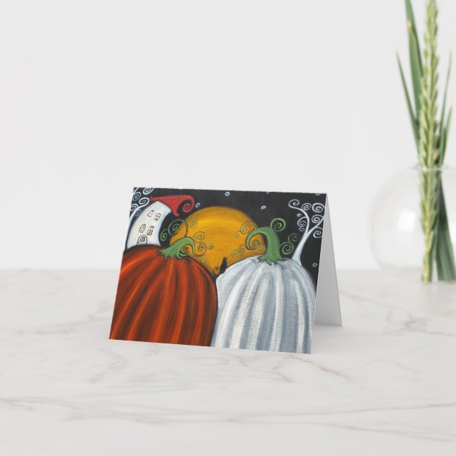 Welcome Fall! Note Cards (Front)