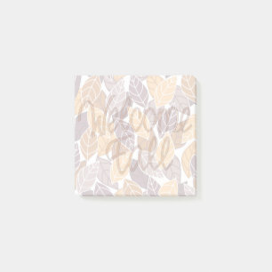 Welcome Fall Post-it Notes