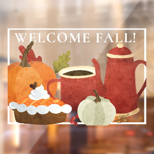 Welcome Fall, Pumpkin Coffee and Pie