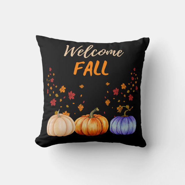 WELCOME FALL VIBES   CUSHION (Front)