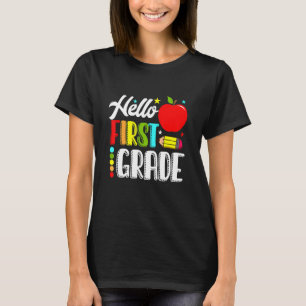 Welcome First Grade Team 1st Grade Back To School  T-Shirt