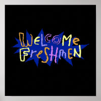Welcome Freshmen 90s Nickelodeon Stickers and TS