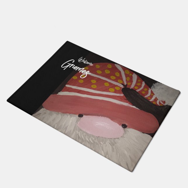 Welcome gnome mat (Angled)