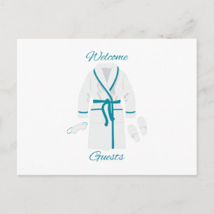 Welcome Guests Postcard