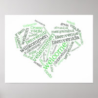 Welcome Heart (many languages) Poster