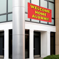 Welcome Home Alumni Banner