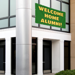 Welcome Home Alumni Banner