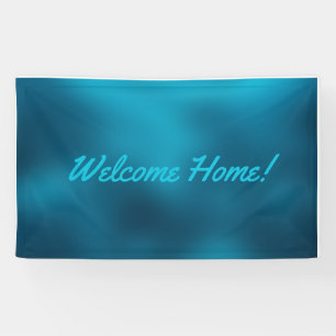Welcome Home custom Vinyl Banner 3' x 5' Banner
