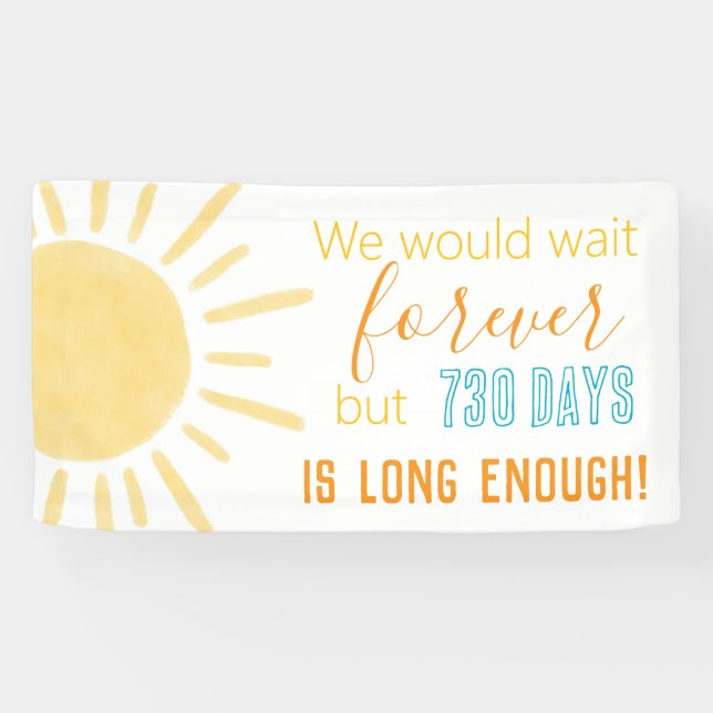 Welcome Home Days Away Banner (Horizontal)