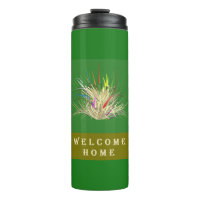 WELCOME HOME DESIGN EARTH COLORS TWO TONE GREEN