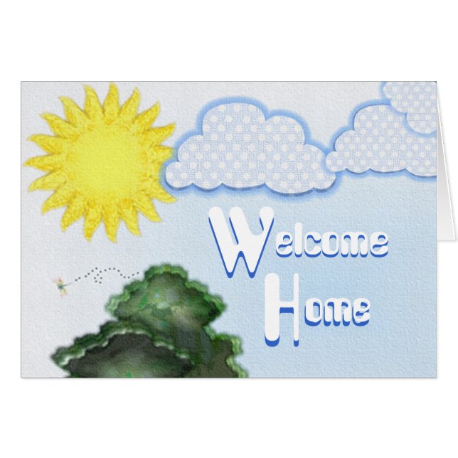 Welcome Home Digital Art (Front Horizontal)