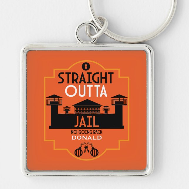 Welcome Home From Prison Key Ring (Front)