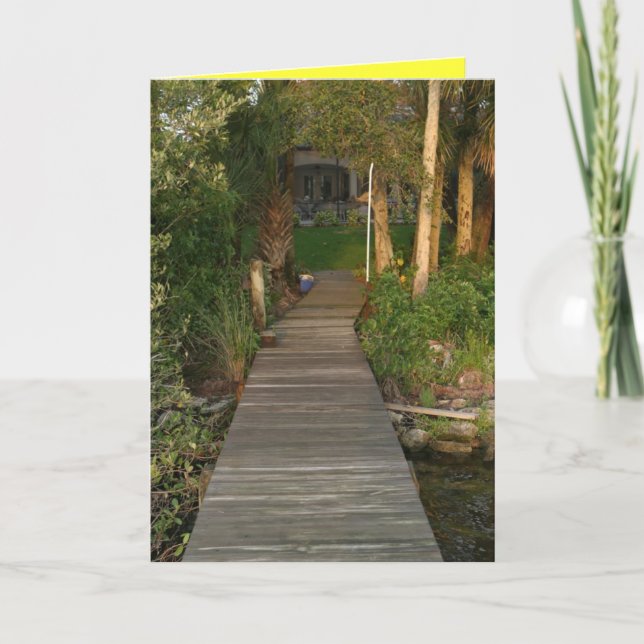 Welcome Home Greeting Card (Front)