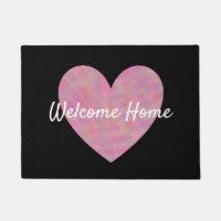 Welcome Home Heart Doormat