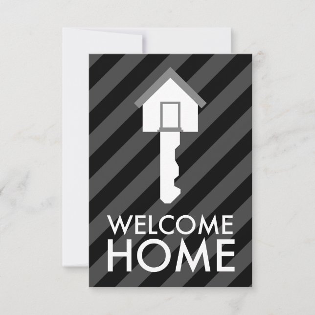 welcome home key invitation (Front)