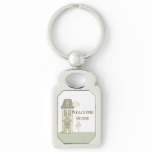 Welcome Home Keychain