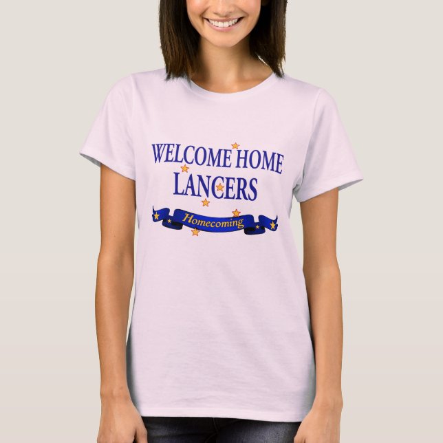 Welcome Home Lancers T-Shirt (Front)
