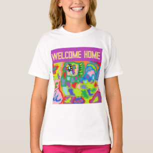 Welcome home logo type design T-Shirt