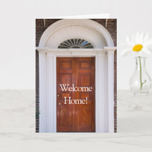 "Welcome Home" New Home Folded Greeting Card