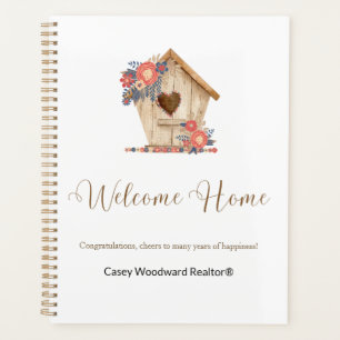 Welcome Home Realtor Personalised Planner