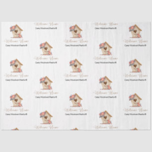 Welcome Home Realtor Personalised  Tissue Paper