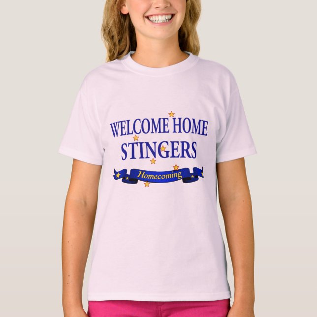 Welcome Home Stingers T-Shirt (Front)