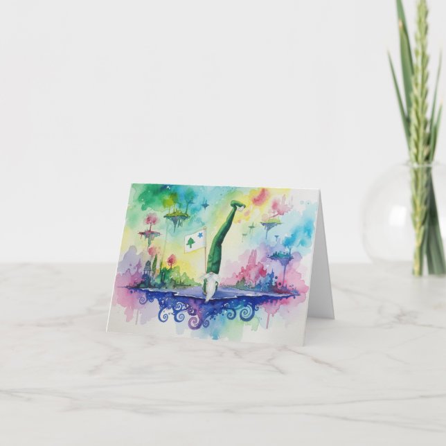 Welcome Home Thank You Card (Front)