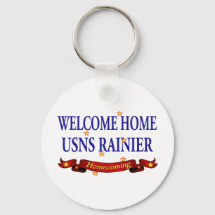 Welcome Home USNS Rainier Key Ring