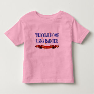 Welcome Home USNS Rainier Toddler T-Shirt