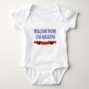 Welcome Home USS Higgins Baby Bodysuit