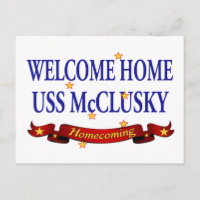 Welcome Home USS McClusky