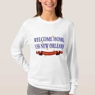 Welcome Home USS New Orleans T-Shirt