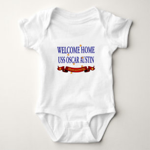 Welcome Home USS Oscar Martin Baby Bodysuit