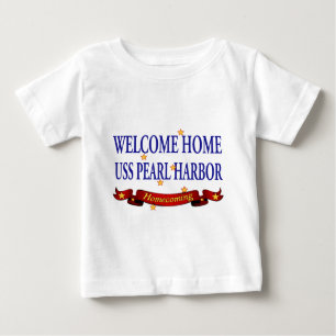 Welcome Home USS Pearl Harbour Baby T-Shirt