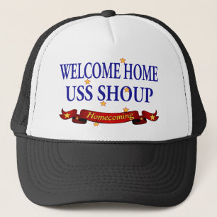 Welcome Home USS Shoup Trucker Hat
