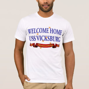 Welcome Home USS Vicksburg T-Shirt