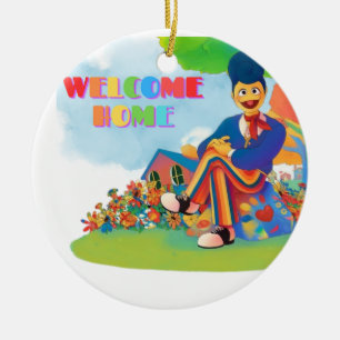 Welcome Home - Wally Darling Ceramic Tree Decoration