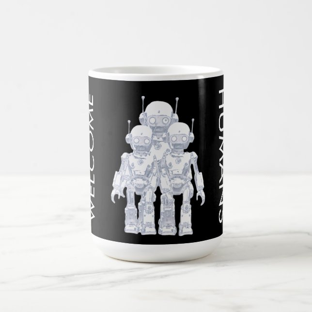 WELCOME HUMANS COFFEE MUG (Center)