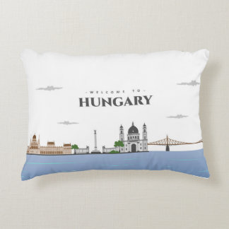 Welcome in Hungary Decorative Cushion