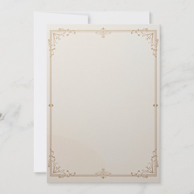 Welcome Invitation (Front)